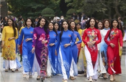 Phụ nữ Thủ đô với nhiều hoạt động tôn vinh áo dài Việt Nam