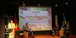 Sự kiện &#39;Cà phê cùng Đại sứ - phiên bản Việt Nam&#39; tại Brazil