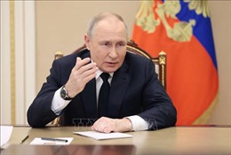 Tổng thống Putin nhấn mạnh các số liệu tích cực về kinh tế Nga