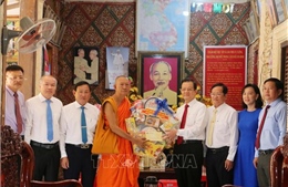 An Giang: Chúc mừng đồng bào Khmer nhân Tết cổ truyền Chôl Chnăm Thmây