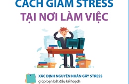 Ngày Thế giới về An toàn và Sức khỏe tại nơi làm việc 28/4: Cách giảm stress tại nơi làm việc