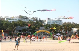 Sôi động lễ hội thả diều trên bãi biển tại Phan Thiết, Bình Thuận