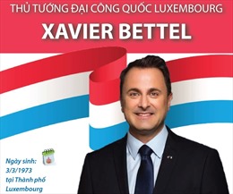 Thủ tướng Đại Công quốc Luxembourg Xavier Bettel