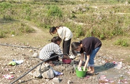Thiếu nước sinh hoạt ở vùng cao Lai Châu