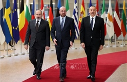 Lãnh đạo Armenia - Azerbaijan tiến hành đàm phán tại Brussels (Bỉ)