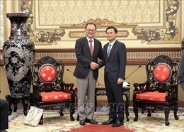 Lãnh đạo TP Hồ Chí Minh tiếp Tổng Thư ký Hội hữu nghị Nhật - Việt vùng Kansai