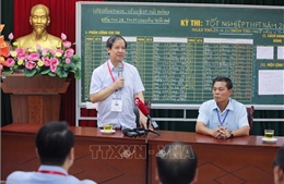 Kỳ thi Tốt nghiệp THPT 2023: Bộ trưởng Nguyễn Kim Sơn kiểm tra thi tại Hải Phòng