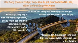 Cầu Vàng trong danh sách 10 cây cầu mang tính biểu tượng thế giới