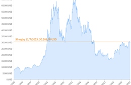 Giá Bitcoin ổn định trên mức 30.000 USD