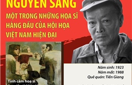 100 năm ngày sinh họa sĩ Nguyễn Sáng: Bậc thầy của mỹ thuật hiện đại Việt Nam