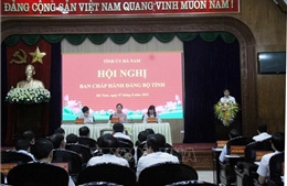 Hà Nam thực hiện quy trình giới thiệu nhân sự quy hoạch Ban Chấp hành Trung ương Đảng khóa 14