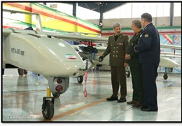 Iran giới thiệu máy bay quân sự không người lái thế hệ mới
