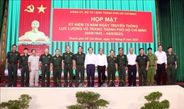 Lực lượng vũ trang TP Hồ Chí Minh phát huy truyền thống, tinh thần chủ động, sáng tạo