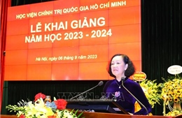 Học viện Chính trị quốc gia Hồ Chí Minh khai giảng năm học 2023 - 2024