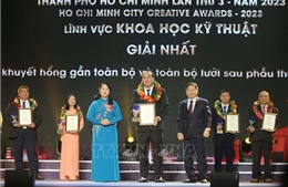 Trao 58 Giải thưởng sáng tạo TP Hồ Chí Minh năm 2023