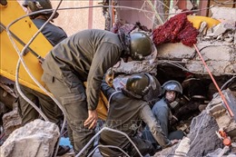 Động đất tại Maroc: Ít nhất 1.037 người thiệt mạng, trên 1.200 người bị thương
