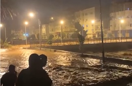 Bão mạnh càn quét miền Đông Libya khiến ít nhất 25 người thiệt mạng