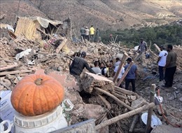 Vụ động đất kinh hoàng tại Maroc: Khoảng 5.000 người bị thương vong