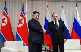 Tổng thống Nga bắt đầu hội đàm với nhà lãnh đạo Triều Tiên