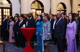 Phó Chủ tịch nước Võ Thị Ánh Xuân dự lễ kỷ niệm 78 năm Quốc khánh Việt Nam tại Mozambique