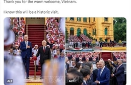 Tổng thống Mỹ Joe Biden đánh giá chuyến thăm Việt Nam là &#39;thời khắc lịch sử&#39;