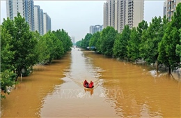 Trung Quốc kích hoạt ứng phó khẩn cấp lũ lụt tại nhiều địa phương