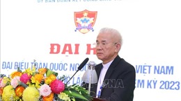 Linh mục Trần Xuân Mạnh tiếp tục làm Chủ tịch Ủy ban Đoàn kết Công giáo Việt Nam 