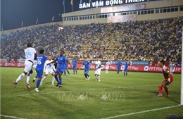V.League 1-2023/24: Câu lạc bộ Thép Xanh Nam Định giành chiến thắng 2 - 1 trước Quảng Nam