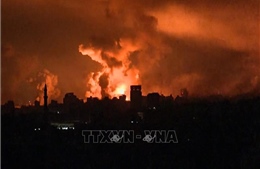 Xung đột Hamas - Israel: Israel không kích 150 mục tiêu dưới lòng đất ở Gaza