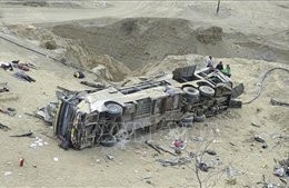 Tai nạn xe khách khiến ít nhất 20 người tử vong ở Peru