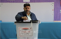 Ai Cập: Tổng thống El-Sisi đang dẫn đầu với hơn 90% số phiếu bầu