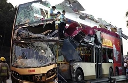 Tai nạn xe buýt tại Indonesia làm 12 người thiệt mạng