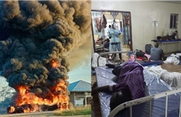 Cháy xe bồn chở xăng tại Liberia, 15 người thiệt mạng