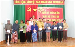 Lâm Đồng: Trên 65 tỷ đồng chăm lo cho người dân đón Tết Giáp Thìn 2024