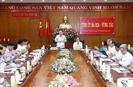 Chủ tịch Quốc hội nêu hai động lực, năng lực tăng trưởng mới của Bà Rịa - Vũng Tàu