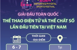 Giải đấu toàn quốc Thể thao điện tử và thể chất số lần đầu tiên tại Việt Nam