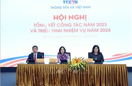 Thông tấn xã Việt Nam triển khai nhiệm vụ năm 2024