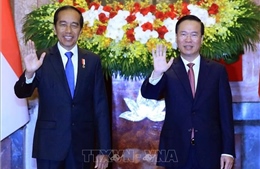 Tổng thống Indonesia kết thúc tốt đẹp chuyến thăm cấp Nhà nước tới Việt Nam