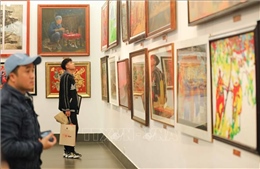 Trao giải và khai mạc triển lãm Cuộc thi vẽ tranh &#39;Di sản văn hóa Việt Nam qua hội họa&#39;