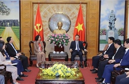 Tổng Giám đốc TTXVN làm việc với lãnh đạo tỉnh Thanh Hóa