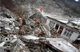 Lở đất tại Trung Quốc: Số người thiệt mạng tăng lên 20 người