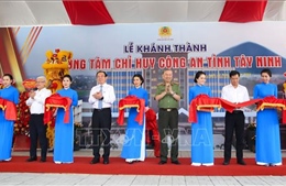 Khánh thành Trung tâm Chỉ huy Công an tỉnh Tây Ninh