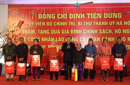 Bí thư Thành ủy Hà Nội thăm, tặng quà Tết tại Ninh Bình