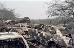 Ấn Độ: Hỏa hoạn thiêu trụi hàng trăm xe tại thủ đô New Delhi