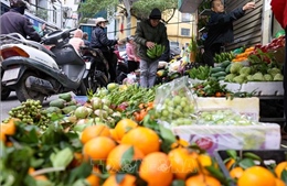 Hà Nội: Chợ dân sinh tấp nập từ sớm 29 Tết