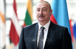 Ông Ilham Aliyev tái đắc cử Tổng thống Azerbaijan