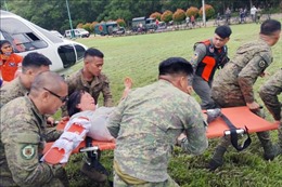 Số nạn nhân thiệt mạng do lở đất tại Philippines tăng lên 37 người