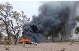 Rơi máy bay tại Burkina Faso khiến 7 người thương vong