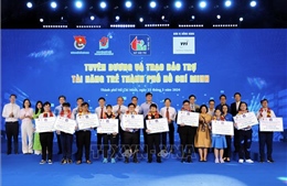 Tuyên dương và trao bảo trợ tài năng trẻ Thành phố Hồ Chí Minh năm 2024