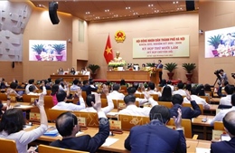 HDND thành phố Hà Nội quyết nghị điều chỉnh Kế hoạch đầu tư công năm 2024 ​